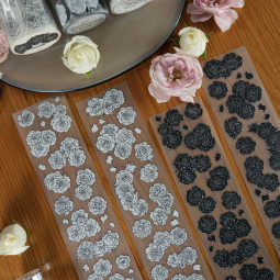 お取り寄せ 8.15〆【基研所】マスキングテープ Rose 10m