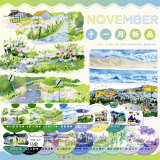 10.28〆【景物志】マスキングテープ maskingtape 11月新品&复刻