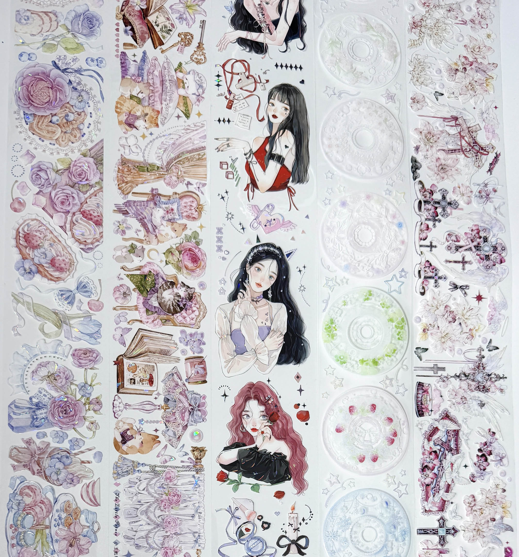 ♡SALE♡贝壳光 6cm×10m 小天使 海外マスキングテープ ♡SALE♡贝壳光 6cm×10m 小天使 海外マスキングテープ