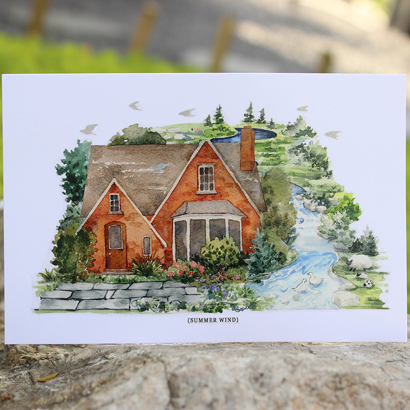 sale 100【moodtape】マスキングテープ 苏格兰花园 pet 10m