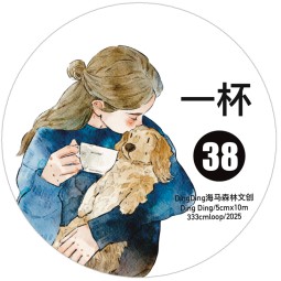 9.29〆 9月末発送【Dingding】マステ maskingtape 38一杯