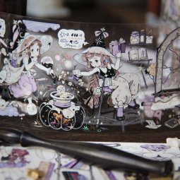 A【野柚neinei】マステ maskingtape 灵梦魔女