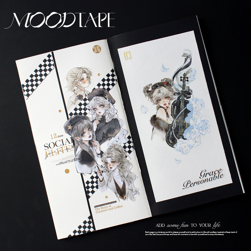 A【MOODTAPE】マスキングテープ 天才女友