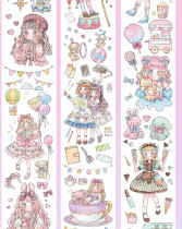 sale 5【能猫】マスキングテープ maskingtape 游园会 水晶