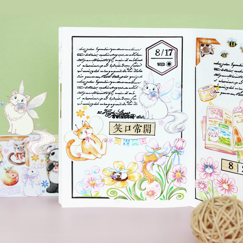 sale 【MOODTAPE】マスキングテープ 躲猫猫 pet 10m