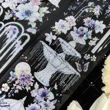 A【刺猬家】マスキングテープ 紫藤花蔓（pet贝壳光）