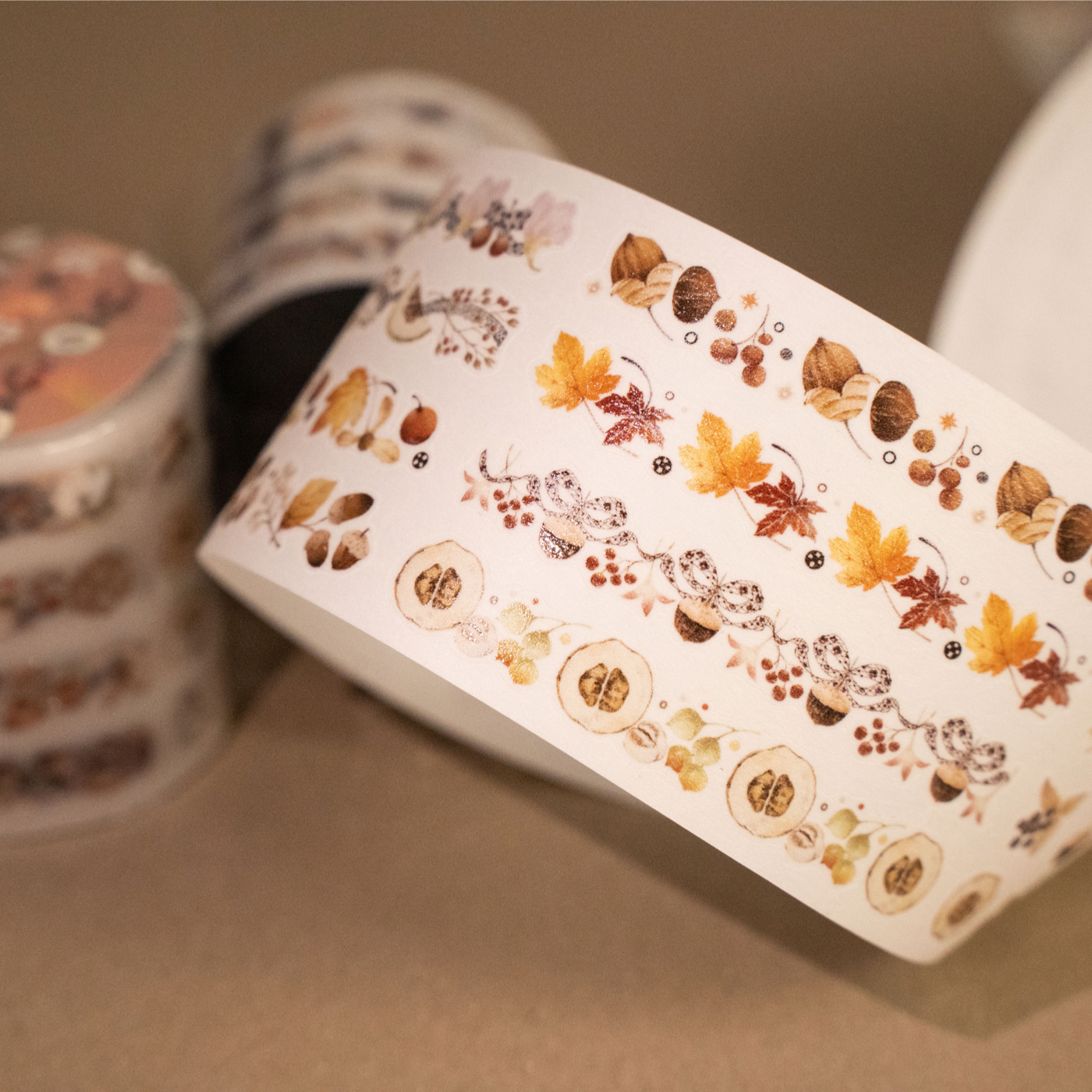 10.8〆【hoshi奶芙】 マスキングテープ maskingtape 秋果
