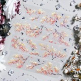 10.28〆【景物志】マスキングテープ maskingtape 红色新年  蝶梦寒梅