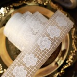 11月発送【壹洱】マステ maskingtape 素白蕾丝