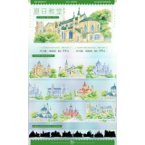 1.15〆【景物志】マスキングテープ maskingtape 11月新品夏日教堂晴日河畔