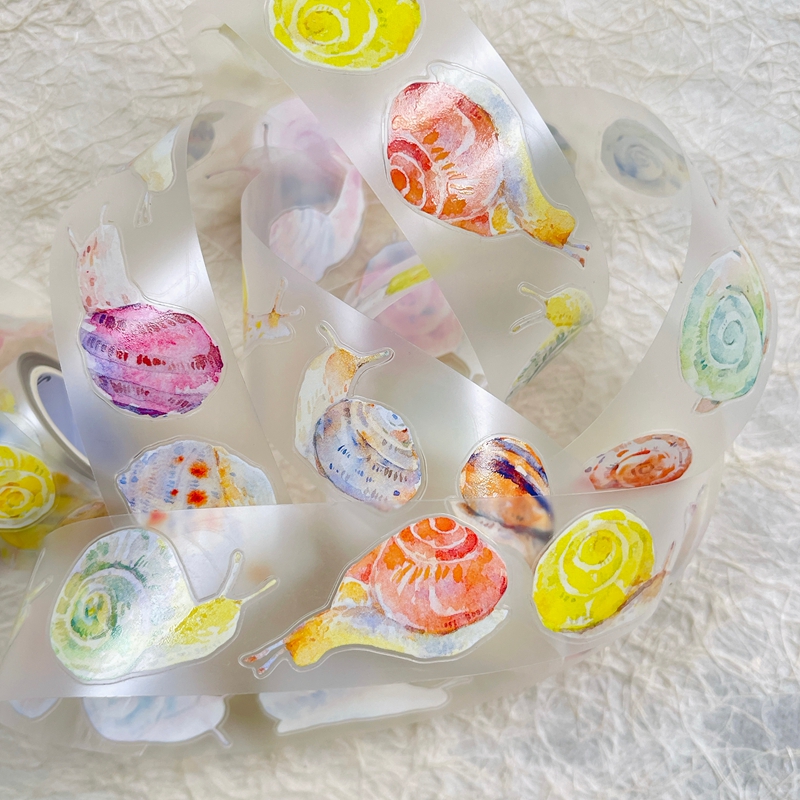 11.18〆 11月末発送【Dingding】マステ maskingtape 蜗牛