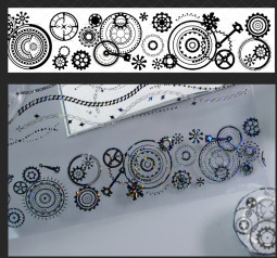 C【MOODTAPE】マステ 幻夜齿轮