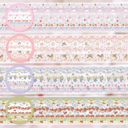 2.25〆 2月発送【fairylady】マステ maskingtape 海洋果冻布丁
