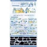 1.30〆【景物志】マスキングテープ maskingtape 冬日合集 雪夜纯白雪域