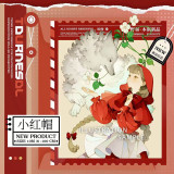 7B【野葵】マスキングテープ maskingtape 小红帽