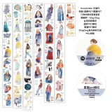 12.25〆 1月発送【Dingding】マステ maskingtape 日付 day by day 透明pet