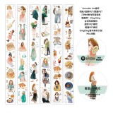 12.25〆 1月発送【Dingding】マステ maskingtape 日付 day by day 透明pet