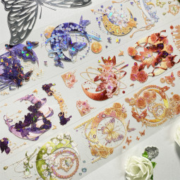 お取り寄せ 12.15【李富贵】マスキングテープ maskingtape 月神