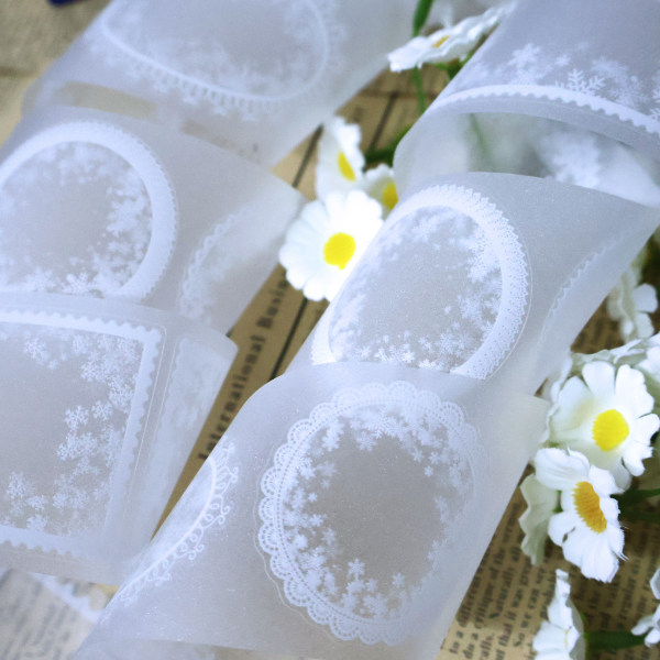 1.25〆【繁花】マスキングテープ maskingtape 冰雪框框