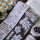 1.25〆【繁花】マスキングテープ maskingtape 白荷珠