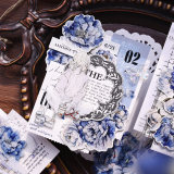 2月発送【小白家】マステ maskingtape 幽蓝花镜