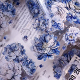 2月発送【小白家】マステ maskingtape 幽蓝花镜