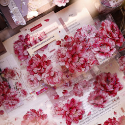sale 100【小白家】マステ maskingtape 芍药