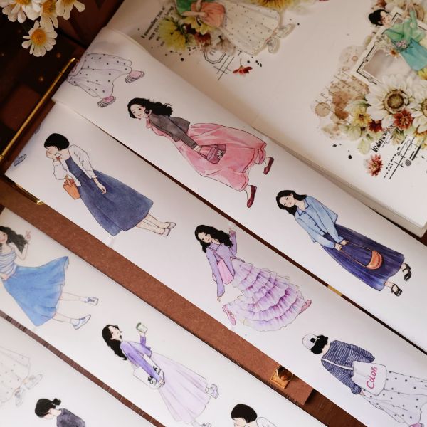 sale 100【壹洱】マステ maskingtape 元气甜妹