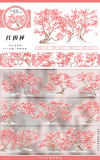 4.12〆【zero】マスキングテープ maskingtape 三月新品四时溪水菜田黄花鸟