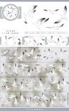2.5m cut(画像カット 可能 4.12〆【zero】マスキングテープ maskingtape 三月新品四时溪水菜田黄花鸟