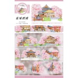 4.12〆【zero】マスキングテープ maskingtape 二月新品 春芳草地田溪水花鸟