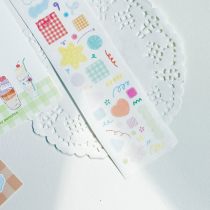 4.26〆【青空】マスキングテープ maskingtape  实用主义 ダイカット