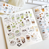 4.13〆【paipai】マスキングテープ maskingtape 各种饮品