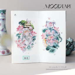 sale 100【moodtape】マスキングテープ 莉莉兔的荷花潭