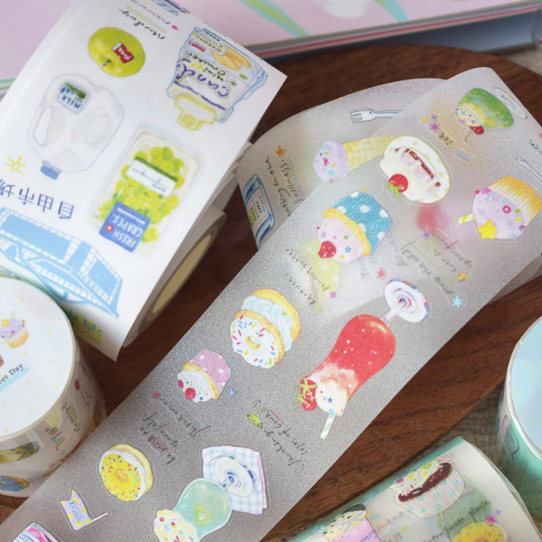 4.28〆6月発送【多弗】マステ maskingtape 冷饮甜品