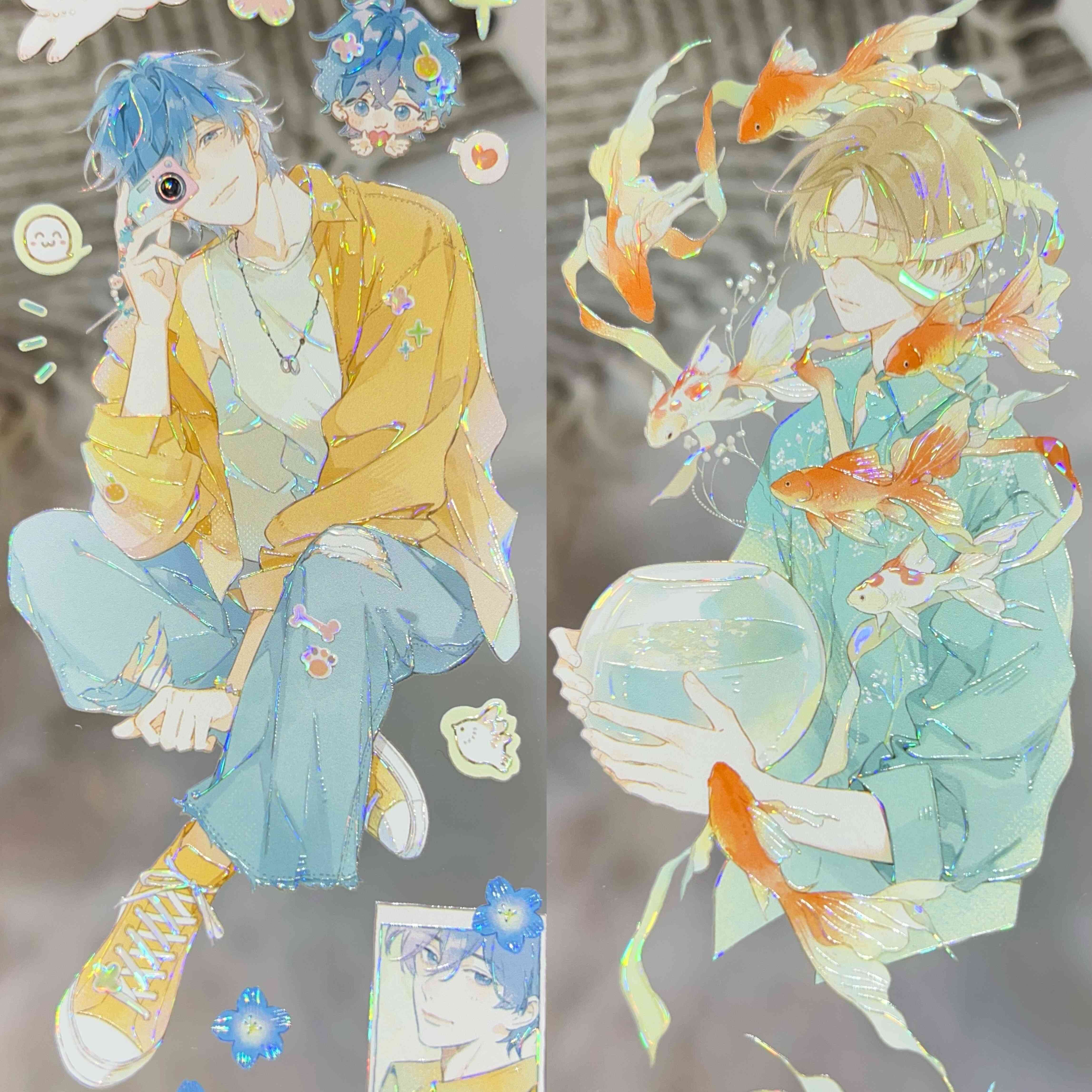 AB【shine】マスキングテープ maskingtape 晴空少年薄 10m