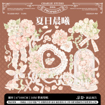 sale【茶犁】 マスキングテープ 夏日晨曦 贝壳光	 10m