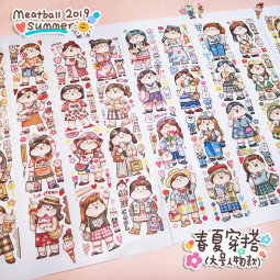 sale 100【Meatball】マスキングテープ 2019夏 特殊インク