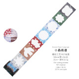 6.11〆【糖诗】マステ maskingtape 彩糖框框