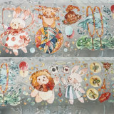 sale【肉桂】 マスキングテープ maskingtape 艾琳马戏团 虹光