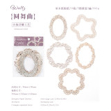 6.11〆【陌墨】シール sticker  钩花信札