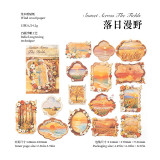 6.11〆【陌墨】シール sticker  莫奈画框