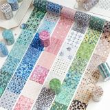 6.11〆【糖诗】マステ maskingtape  琉璃彩砖