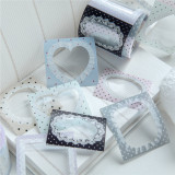 6.11〆【糖诗】マステ maskingtape 彩糖框框