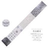 6.11〆【糖诗】マステ maskingtape  琉璃彩砖