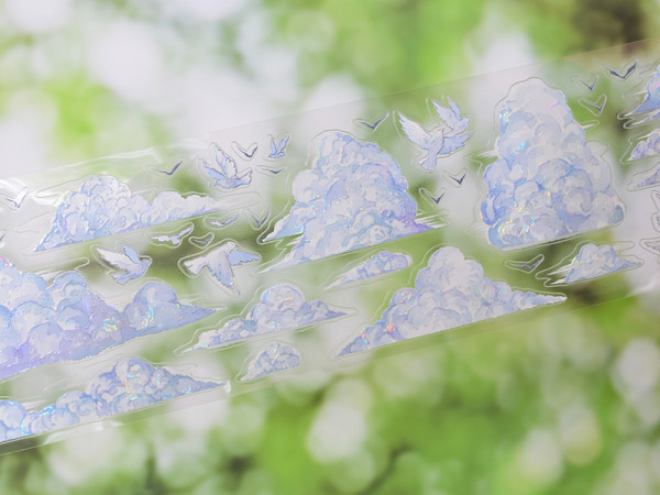 6.13〆【新七天】maskingtape マステ 云梦浮游