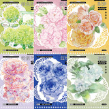 sale 【新七天】マスキングテープ 蓝玫瑰