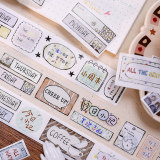6月下発送【小白家】マステ maskingtape 好多标 3M