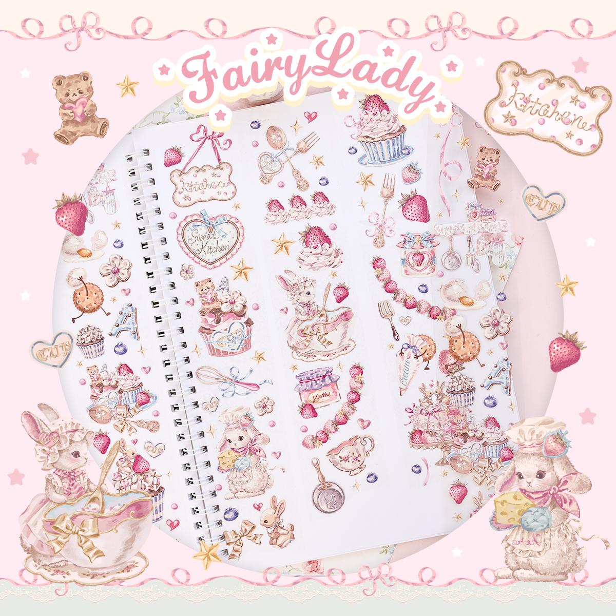 sale【fairylady】マステ maskingtape 甜蜜烘焙
