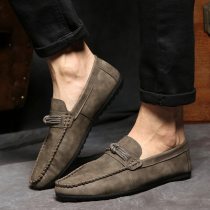 2019 New Loafers Men British Style Casual Peas Shoes Fashion Breathe Driving Shoes  Light Sneaker Zapatos De Hombre HC-037